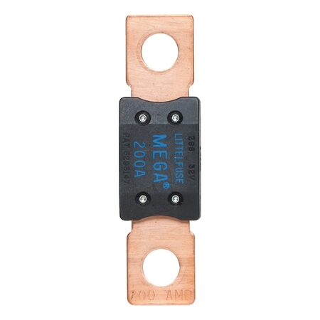 Threaded Fuse MEGA | 200 A Max Current | Blue Identification | by Wurth