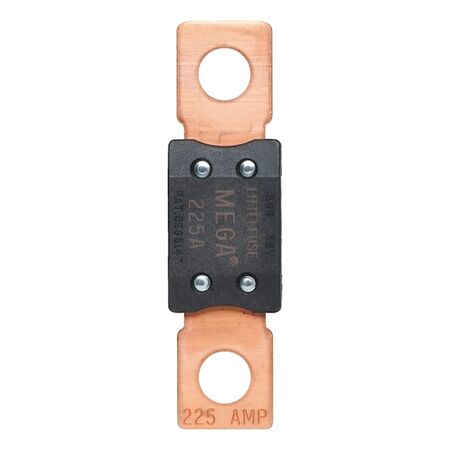 Threaded Fuse MEGA | 225 A Max Current | Brown Identification Color | by Wurth