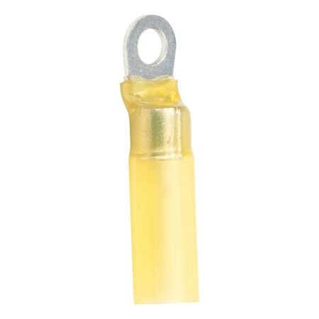 Heat-Shrink Crimp Ring Connector | IP67 Rated | 4-6 mm² Wire Size | Yellow | @Pack of 10 | by Wurth