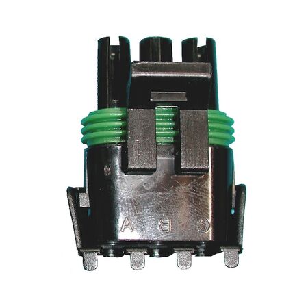 Weatherpack Plug Housing | Weatherproof Design | Durable Plastic | Compatible with Weatherpack Series | by Wurth