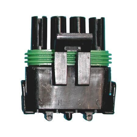 Weatherpack Plug Housing | Weatherproof Design | Durable Plastic | Compatible with Weatherpack Series | by Wurth