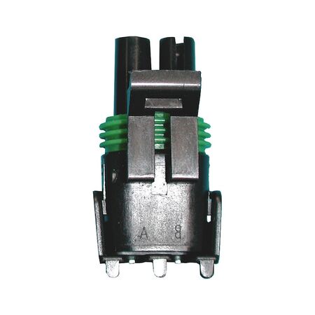 Weatherpack Plug Housing | Weatherproof Design | Durable Plastic | Compatible with Weatherpack Series | by Wurth