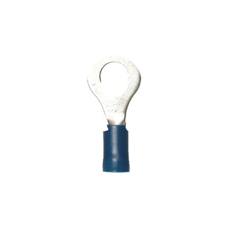 Crimp Cable Lug Ring Connector | PVC-Insulated | Copper Material | 600V Max Voltage | @Pack of 25 | by Wurth