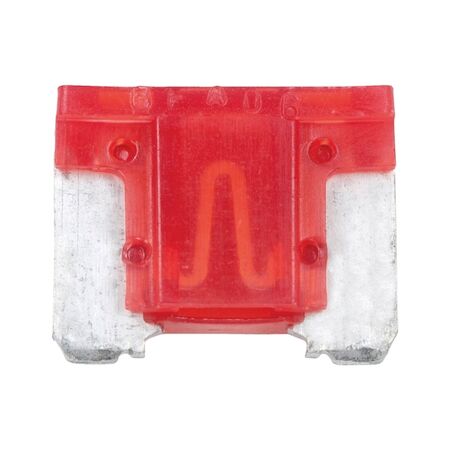 Flat Blade Fuse MINI-FLP Silver | 10A Max Current | Silver Coated for Heat Reflection | OEM Quality | @Pack of 10 | by Wurth