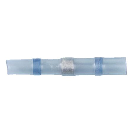 Heat-Shrink Solder Butt Connector | IP67 Rated | Pre-Filled with Solder | Blue | @Pack of 10 | by Wurth