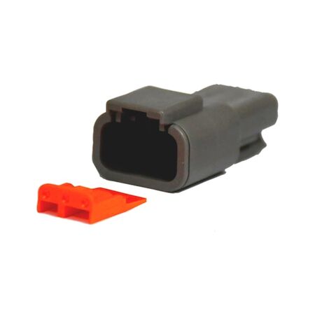Deutsch DTM Series Connectors Pin & Socket Housing | IP67 Rated | 3 Contacts | Environmentally Sealed | by Wurth