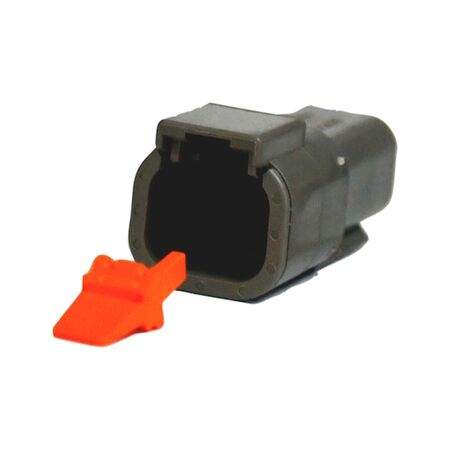 Deutsch DTM Series Connectors Pin & Socket Housing | IP67 Rated | 4 Contacts | Thermoplastic Material | by Wurth