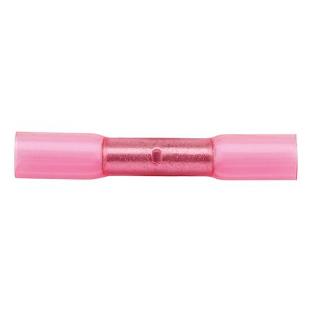 Heat-Shrink Crimp Butt Connector | IP67 Rated | Red Color | 10 Pack | by Wurth