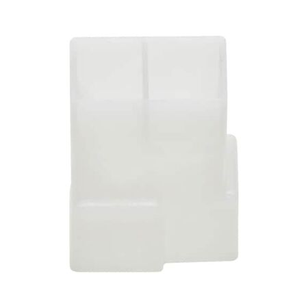 Multi-point Housing for Blade Connector 6.3 x 0.8 mm | IP20 Rated | 2 Electrical Poles | Durable PA Material | @Pack of 5 | by Wurth