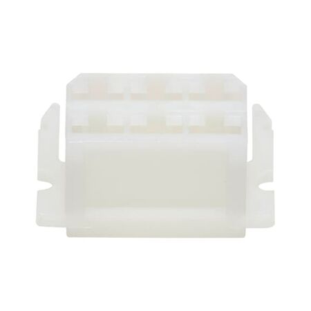 Multi-point Housing for Flat Plug-in Sleeve | 6 Poles | IP20 Rated | Durable PA Material | by Wurth