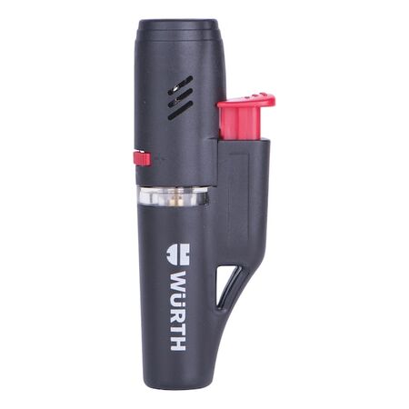 Gas Burner ES 210 Butane Mini | Operates Up to 1300°C | 20-25 Minutes Operating Time | Black | @Each by Wurth