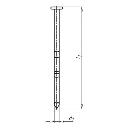 Half-Head Strip Nail 34° | Smooth Shaft & Hot Dip Galvanized | Collated Design | @PCS by Wurth