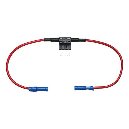 Fuse Holder for Flat Blade Fuses | 10A Max Current | Push-In Design | Low Assembly Height | @Pack of 5 | by Wurth