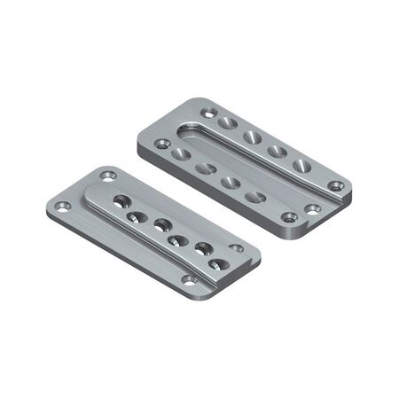 Wood Plug-in Connector M25 | Aluminium Dovetail Joint | High Load Transfer | @Pack of 10 | by Wurth