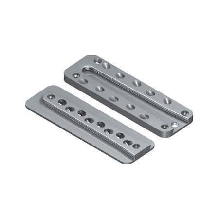 Wood Plug-in Connector | Aluminium Dovetail Design | High Load Transfer | @Pack of 4 | by Wurth