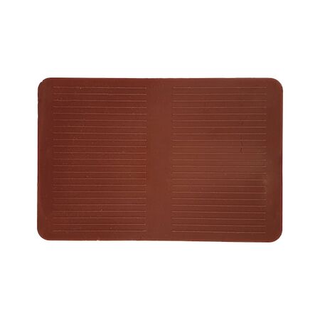 Spacing Blocks Packing Shims | High-Quality Polypropylene | Raised Ridges for Stability | Brown Color | @Pack of 100 | by Wurth