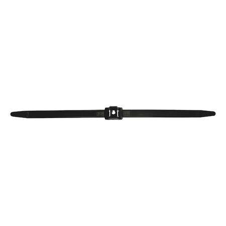 Dual Loop Cable Ties | 12.7mm Width | 230mm Length | Black | @Pack of 50 | by Wurth