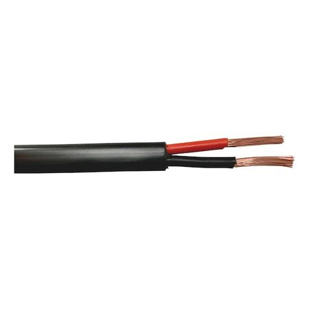 Vehicle Flat Cable FLRYY PVC | 2 x 1.5 mm² | AC 50V & DC 60V | Black | @25 Meter by Wurth