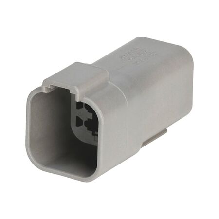Pin Housing Deutsch DT Series | 6 Electrical Poles | IP67 Rated | High Temperature Resistance | by Wurth