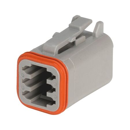 Socket Housing Deutsch DT Series | 6 Poles | IP67 Rated | High Temperature Resistance | by Wurth