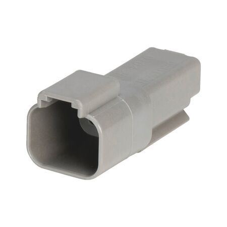 Pin Housing Deutsch DT Series | IP67 Rated | 2 Pole Connector | Grey | @Each of 1 | by Wurth