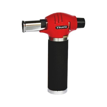 Butane Torch | 50ml Gas Capacity | 1300°C Flame Temperature | Ergonomic Grip | @Each of 1 | by Wurth