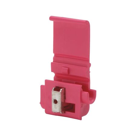 Branch Connector Non-Detachable | 0.5-1.5 mm² Wire Range | 600 V/DC | Red Color | @Pack of 10 | by Wurth
