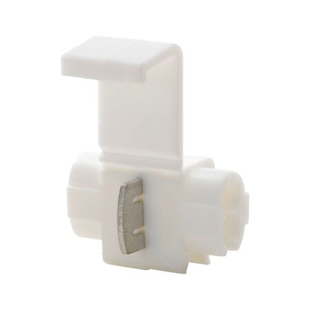 Branch Connector Non Detachable | 0.75-2.5 mm² Wire Range | 600 V/DC Max Voltage | White | @Pack of 10 | by Wurth