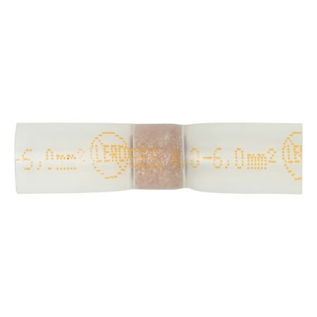 Heat Shrink Solder Connector | High-End Butt Connector | IP67 Rated | Yellow Color Indicator | @Pack of 25 | by Wurth