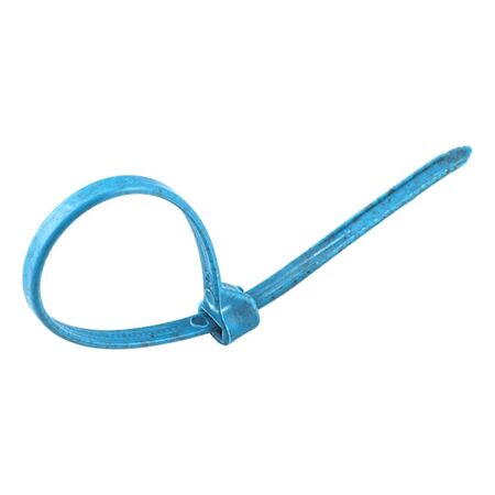 Detectable Cable Tie KBL D | Polyamide with Metal Latch | Food Grade | Blue | @Pack of 100 | by Wurth