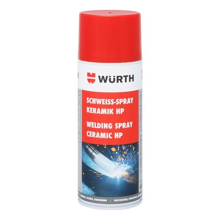 Ceramic HP Welding Spray | High-Performance Anti-Spatter | Temperature Resistant Up to 1400°C | @400ML by Wurth