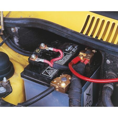 Threaded Fuse MIDI | 50 Amp | Zinc Plated Copper | Polyamide Housing | by Wurth