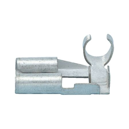 Angle Blade Receptacle Uninsulated | Tin Plated Brass | 6.3 x 0.8 mm | @Pack of 25 | by Wurth