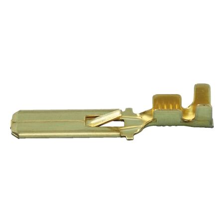 Blade Connector Uninsulated | 6.3 x 0.8 mm | Brass Material | 25 PCS | by Wurth