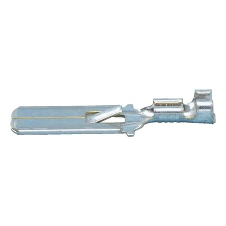 Blade Connector Uninsulated | Tin Plated Brass | 6.3 x 0.8 mm | @Pack of 25 | by Wurth