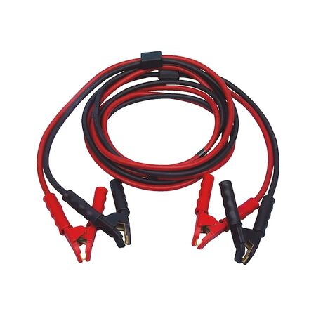 Truck Starter Cable 50 mm² | 5m Length | 1000A Max Current | Fully Insulated Clamps | by Wurth