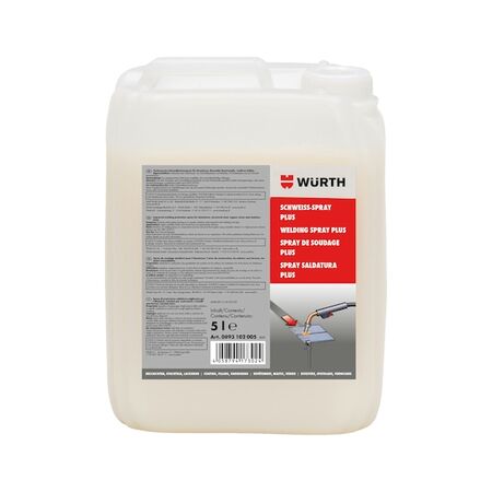 Welding Spray Plus | Prevents Weld Splatter | Silicone-Free Formula | Colourless | @Each of 1 | by Wurth