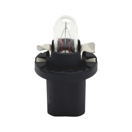 Plastic Socket Bulb B85D | 12V 1.2W | Black | @Pack of 10 | by Wurth