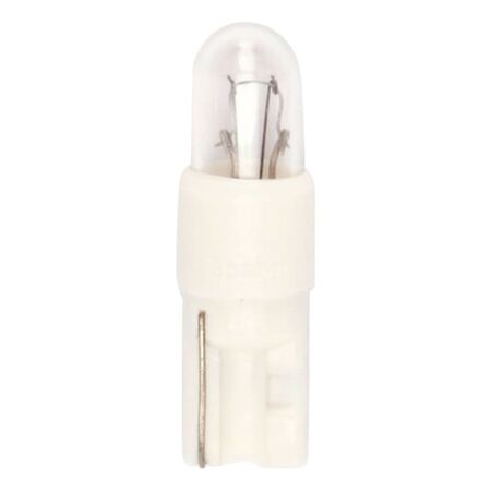 Plastic Socket Bulb for Instrument Lighting | 12V 1.2W | White Light Output | Fitting for PCBs | @Pack of 10 | by Wurth