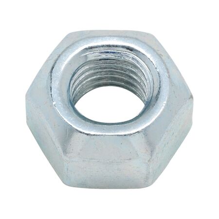 Hexagon Nut with Clamping Piece DIN 980 | Zinc Plated Steel | Corrosion Resistant | @Pack of 10 | by Wurth