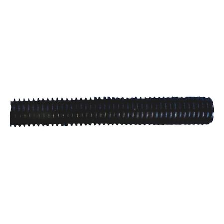 Corrugated Split Tubing | 9.7mm Internal Diameter | Flame-Retardant & UV Resistant | Black | @Roll of 100m | by Wurth