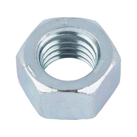 Hexagon Nut ASME B18.2.2 | Blue Passivated Zinc Plated | GR8 Steel | Fine UNF Thread | @PCS by Wurth