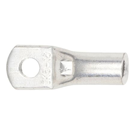 Pipe Cable Lug with Inspection Hole | 16 mm² Wire Cross Section | Tin Plated Copper | Max Temp 125°C | @Pack of 10 | by Wurth