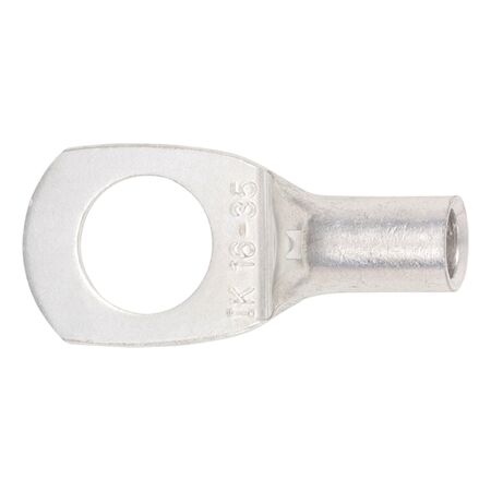 Pipe Cable Lug with Inspection Hole | Tin Plated Copper | 35 mm² Wire | Max 125°C | @Pack of 10 | by Wurth