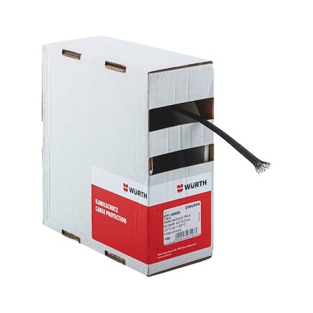 Braided Hose | 32-44mm Diameter | Self-Extinguishing | 5m Length | by Wurth