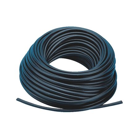 PVC Insulating Hose 25 Meter | 10mm Internal Diameter | Flame-Retardant & UV Resistant | Black | by Wurth