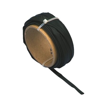 Thin-Walled Heat-Shrink Hose | 5 Meter Length | Black Polyolefin | Flame-Retardant | by Wurth