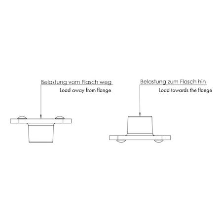 Weld Nut High Profile WN 385 | M10 Thread | 4 Weld Projections | Plain Steel | @Pack of 100 | by Wurth