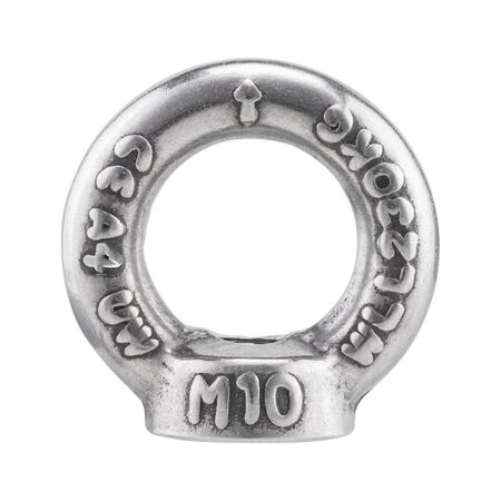 Ring Nut DIN 582 | A4 Stainless Steel | 700 kg Load Capacity | Plain Surface Finish | @Pack of 5 | by Wurth