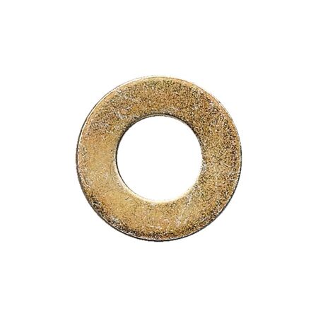 Flat Washer for Hexagon Head Bolts | DIN 125 Standard | Plain Brass | @Pack of 10 | by Wurth